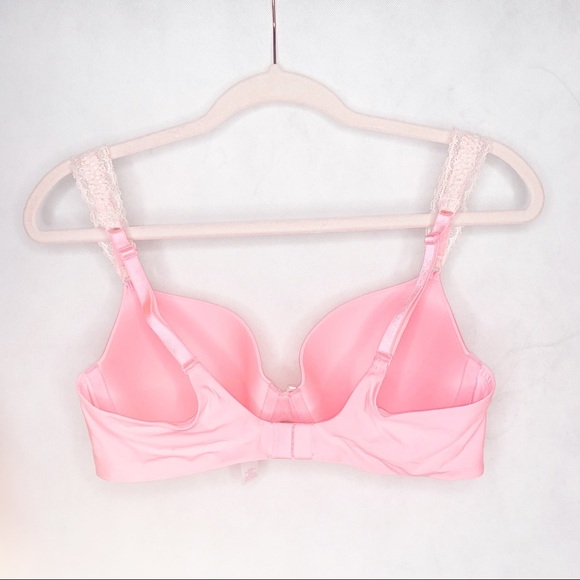 VICTORIA’S SECRET Coral Lace Strap Demi Buste Bra 36C - Picture 6 of 7
